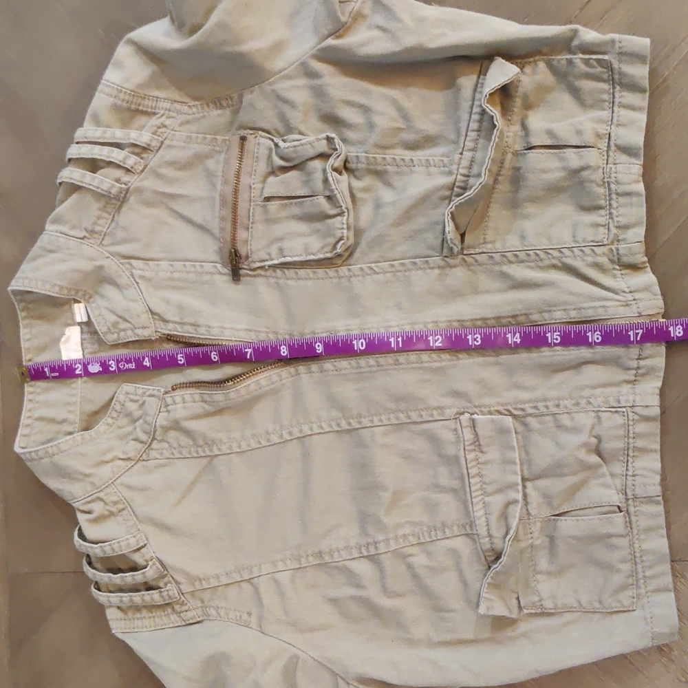 Army jacket crop top - Picture 3 of 5